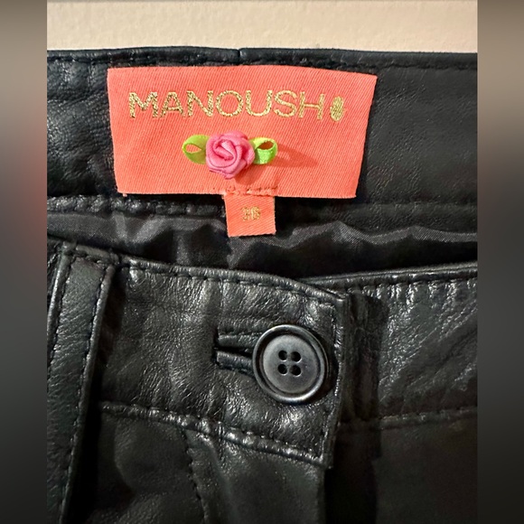 Women’s Designer lambskin leather pants from small Paris design house - Picture 2 of 6